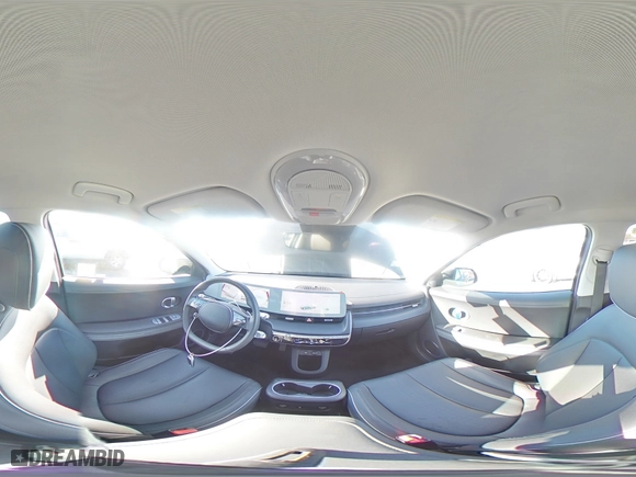 2023 Hyundai IONIQ 5 SEL with VIN KM8KN4AEXPU152135, listed as a Copart auction lot 50240065 with 25,984 mi miles and Salvage Title. Bid and sale history available at carsss.com. Image 14.