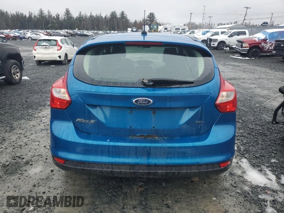 2012 Ford Focus SEL with VIN 1FAHP3M26CL350544, listed as a Copart auction lot 49607145 with 379,792 mi miles and Salvage Title. Bid and sale history available at carsss.com. Image 6.