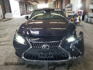 2023 Lexus ES with VIN 58ADA1C1XPU031207, listed as a Copart auction lot 45008645 with 50,132 mi miles and Salvage Title. Bid and sale history available at carsss.com. Image 5.