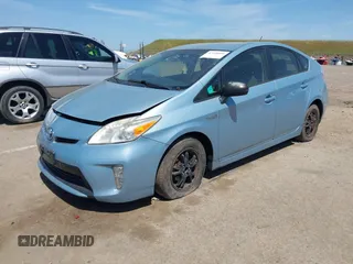 2013 Toyota Prius One with VIN JTDKN3DU6D5629201, listed as a IAAI auction lot 42108606 with 473,790 mi miles. Bid and sale history available at carsss.com. Image 17.