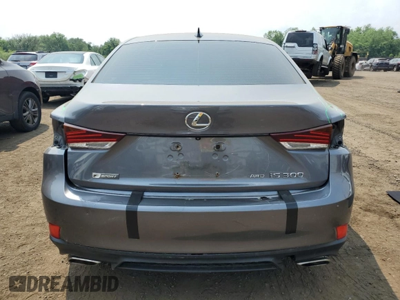 2019 Lexus IS 300 z VIN JTHC81D27K5034805, wystawiony jako Copart lot #59792465 z przebiegiem 108 515 mil mil oraz Szkoda całkowita • Salvage title. Historia ofert i sprzedaży dostępna na DreamBid. Obrazek 6.