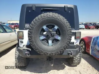 2017 Jeep Wrangler Unlimited Sport with VIN 1C4BJWDG4HL521751, listed as a Copart auction lot 48375485 with 89,117 mi miles and Salvage title. Bid and sale history available at DreamBid. Image 6.