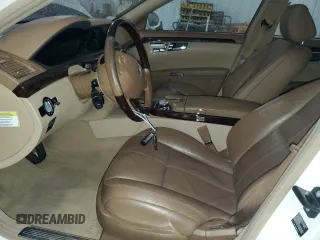 2007 Mercedes-Benz S 550 with VIN WDDNG71X97A072427, listed as a Copart auction lot 57881165 with 120,210 mi miles and Salvage title. Bid and sale history available at DreamBid. Image 7.