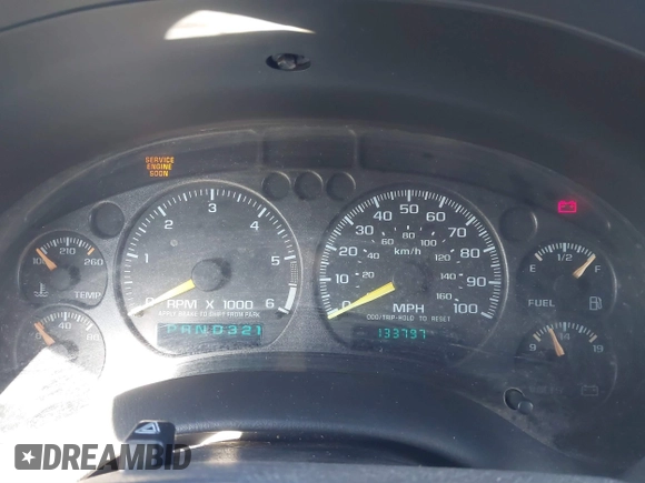 2000 Chevrolet Blazer LT with VIN 1GNDT13W5Y2244197, listed as a IAAI auction lot 41440176 with 133,797 mi miles and . Bid and sale history available at DreamBid. Image 7.