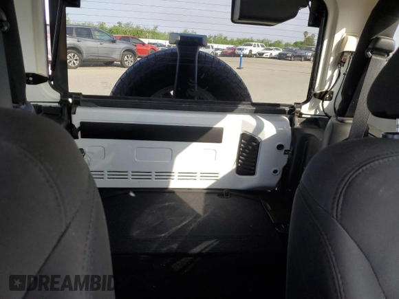 2015 Jeep Wrangler Sport with VIN 1C4GJWAG6FL547405, listed as a Copart auction lot 52929825 with 127,503 mi miles and Salvage Title. Bid and sale history available at carsss.com. Image 10.
