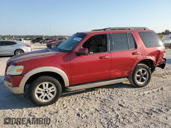 2009 Ford Explorer Eddie Bauer with VIN 1FMEU64EX9UA10104, listed as a Copart auction lot 75861494 with 193,550 mi miles and Salvage title. Bid and sale history available at DreamBid. Image 1.