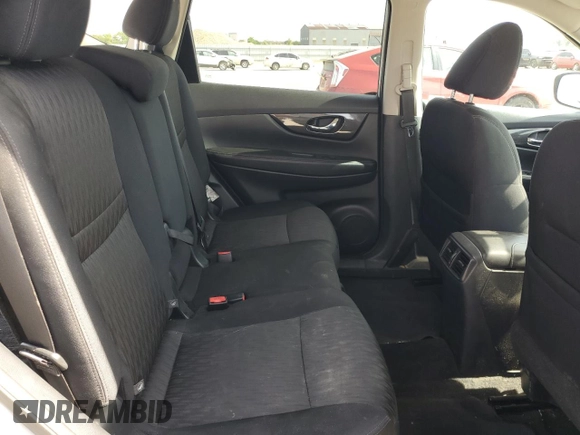 2017 Nissan Rogue SV with VIN 5N1AT2MV2HC853177, listed as a Copart auction lot 59029545 with 117,816 mi miles and Salvage title. Bid and sale history available at DreamBid. Image 10.