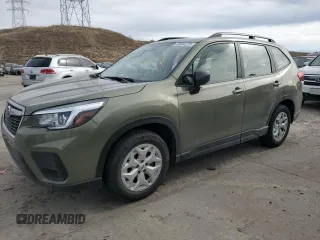 2020 Subaru Forester with VIN JF2SKADC7LH524279, listed as a Copart auction lot 48064225 with 46,633 mi miles and Salvage Title. Bid and sale history available at carsss.com. Image 1.