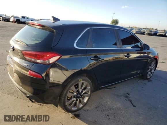 2018 Hyundai Elantra GT Sport with VIN KMHH55LC1JU038950, listed as a Copart auction lot 76299314 with 122,436 mi miles and Clean Title. Bid and sale history available at carsss.com. Image 3.