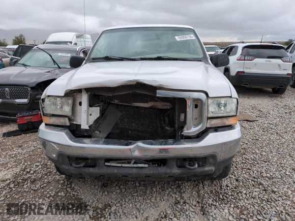 2004 Ford Excursion Special Serv with VIN 1FMNU41L04EB33694, listed as a Copart auction lot 55959735 with 183,692 mi miles and Salvage title. Bid and sale history available at DreamBid. Image 5.