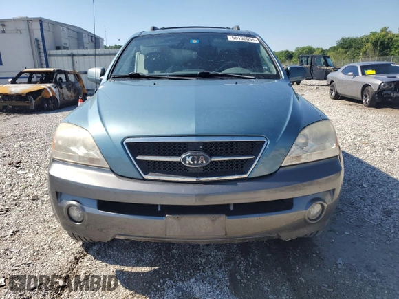 2003 Kia Sorento LX with VIN KNDJC733235055552, listed as a Copart auction lot 56196055 with 109,995 mi miles and Salvage title. Bid and sale history available at DreamBid. Image 5.