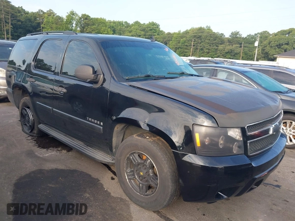 2008 Chevrolet Tahoe LS with VIN 1GNFC13C38R237657, listed as a IAAI auction lot 42620061 with 290,899 mi miles and . Bid and sale history available at DreamBid. Image 1.