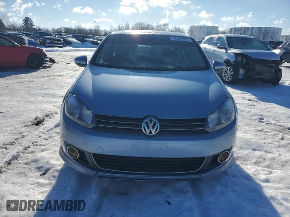 2012 Volkswagen Golf TDI z VIN WVWNM7AJXCW215994, wystawiony jako Copart lot #62693075 z przebiegiem 122 234 mil mil oraz Nie do naprawy • Non repairable. Historia ofert i sprzedaży dostępna na DreamBid. Obrazek 5.