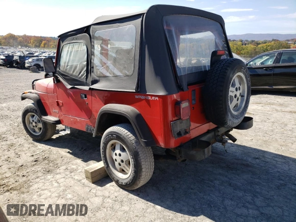 1994 Jeep Wrangler S with VIN 1J4FY19P1RP408045, listed as a Copart auction lot 77798434 with 91,697 mi miles and Clean Title. Bid and sale history available at carsss.com. Image 2.