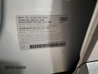 2013 Audi Q5 Premium Plus with VIN WA1LFAFP2DA075041, listed as a Copart auction lot 56167425 with 127,086 mi miles and Salvage title. Bid and sale history available at DreamBid. Image 13.