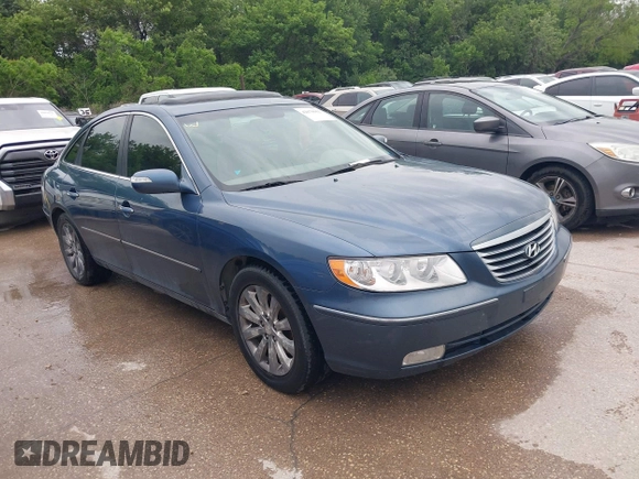 2009 Hyundai Azera Limited with VIN KMHFC46F59A357312, listed as a IAAI auction lot 42070962 with 132,119 mi miles and . Bid and sale history available at DreamBid. Image 1.