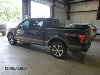 2015 Ford F-150 XLT with VIN 1FTEW1EG5FFB90805, listed as a Copart auction lot 54433415 with 249,920 mi miles and Salvage title. Bid and sale history available at DreamBid. Image 2.