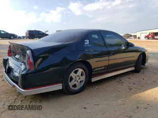 2002 Chevrolet Monte Carlo SS with VIN 2G1WX15K929196656, listed as a Copart auction lot 72926674 with 155,442 mi miles and Salvage Title. Bid and sale history available at carsss.com. Image 3.