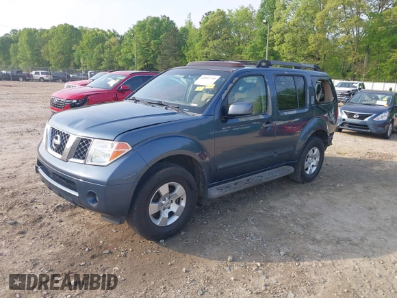 2005 Nissan Pathfinder LE with VIN 5N1AR18UX5C745525, listed as a IAAI auction lot 42041750 with 258,684 mi miles and . Bid and sale history available at DreamBid. Image 18.