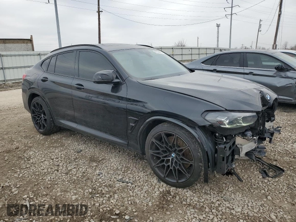 2022 BMW X4 M z VIN 5YM23EC00N9K92218, wystawiony jako Copart lot #47554585 z przebiegiem 33 464 mil mil oraz Szkoda całkowita • Salvage title. Historia ofert i sprzedaży dostępna na DreamBid. Obrazek 4.