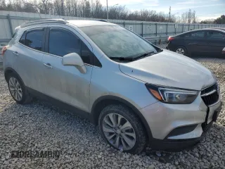 2020 Buick Encore Preferred with VIN KL4CJASB8LB342636, listed as a Copart auction lot 46367495 with 57,517 mi miles and Salvage Title. Bid and sale history available at DreamBid. Image 4.