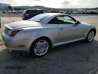 2002 Lexus SC with VIN JTHFN48Y120025049, listed as a Copart auction lot 79965444 with 41,689 mi miles and Non Repairable. Bid and sale history available at carsss.com. Image 3.
