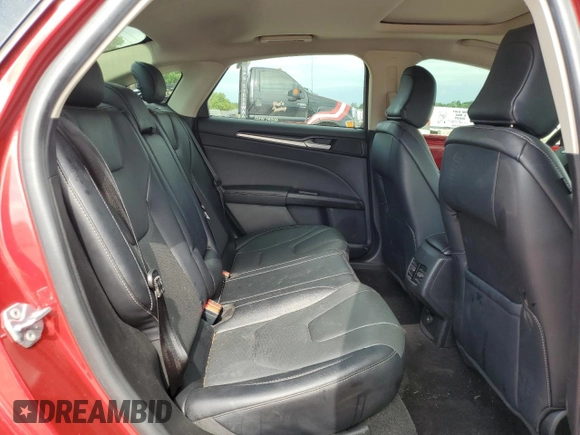 2020 Ford Fusion Titanium with VIN 3FA6P0K91LR180973, listed as a Copart auction lot 60023215 with 26,615 mi miles and Salvage title. Bid and sale history available at DreamBid. Image 10.