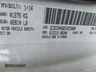 2014 Chrysler 300 z VIN 2C3CCAAG6EH223088, wystawiony jako IAAI lot #31400468 z przebiegiem 137 747 mil mil oraz . Historia ofert i sprzedaży dostępna na DreamBid. Obrazek 9.