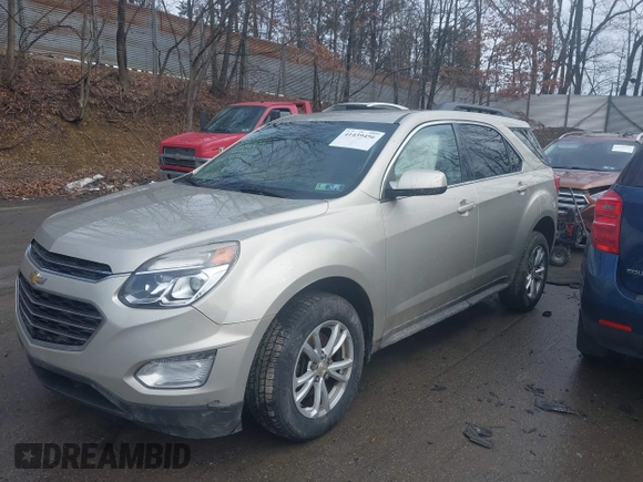 2016 Chevrolet Equinox LT with VIN 2GNALCEK1G1173507, listed as a IAAI auction lot 41439456 with 105,382 mi miles and . Bid and sale history available at DreamBid. Image 18.