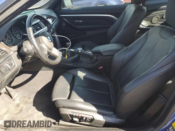 2014 BMW 4 Series 435i xDrive with VIN WBA3R5C57EF785125, listed as a Copart auction lot 55049605 with 59,626 mi miles and Salvage title. Bid and sale history available at DreamBid. Image 7.