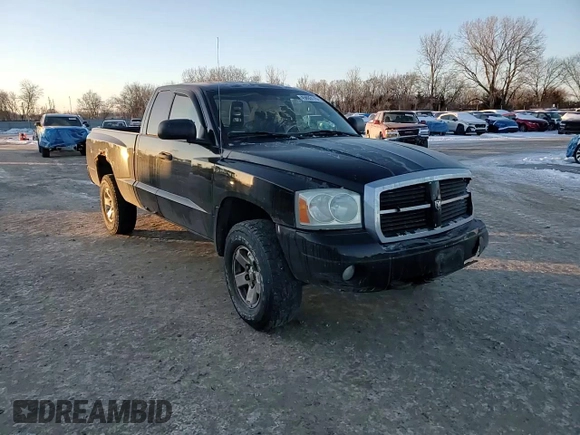 2006 Dodge Dakota SLT with VIN 1D7HW42NX6S516046, listed as a Copart auction lot 45693175 with 151,044 mi miles and Salvage Title. Bid and sale history available at carsss.com. Image 11.