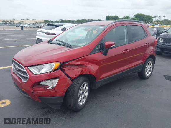 2021 Ford EcoSport SE z VIN MAJ3S2GE5MC440942, wystawiony jako IAAI lot #42407591 z przebiegiem 21 945 mil mil oraz . Historia ofert i sprzedaży dostępna na DreamBid. Obrazek 6.