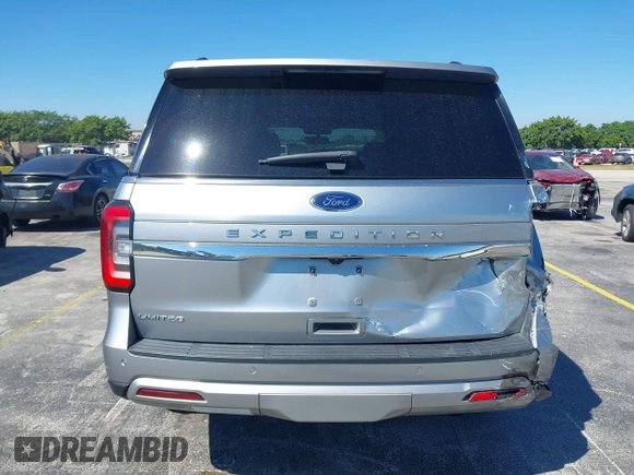 2023 Ford Expedition Limited with VIN 1FMJU1K82PEA50909, listed as a IAAI auction lot 41769610 with 53,098 mi miles. Bid and sale history available at carsss.com. Image 16.
