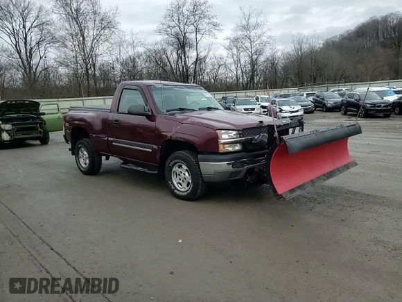 2003 Chevrolet Silverado 1500 LS with VIN 1GCEK14V33Z126249, listed as a Copart auction lot 84754524 with 105,267 mi miles and Salvage Title. Bid and sale history available at DreamBid. Image 11.