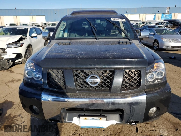 2006 Nissan Armada LE z VIN 5N1AA08B56N721476, wystawiony jako Copart lot #82567384 z przebiegiem 196 384 mil mil oraz Czysty tytuł • Clean title. Historia ofert i sprzedaży dostępna na DreamBid. Obrazek 5.