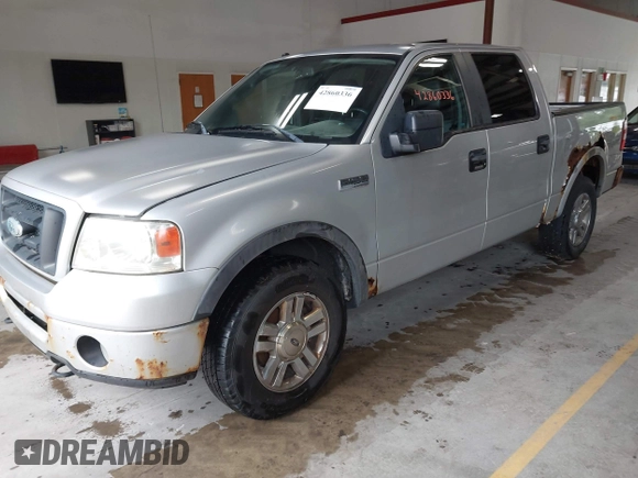 2008 Ford F-150 XLT with VIN 1FTPW14VX8FA45979, listed as a IAAI auction lot 42860336 with 176,463 mi miles and . Bid and sale history available at DreamBid. Image 19.