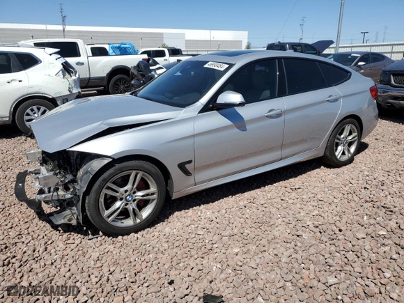 2015 BMW 3 Series Gran Turismo 328i xDrive with VIN WBA3X5C51FD561254, listed as a Copart auction lot 49998484 with 62,801 mi miles. Bid and sale history available at carsss.com. Image 1.