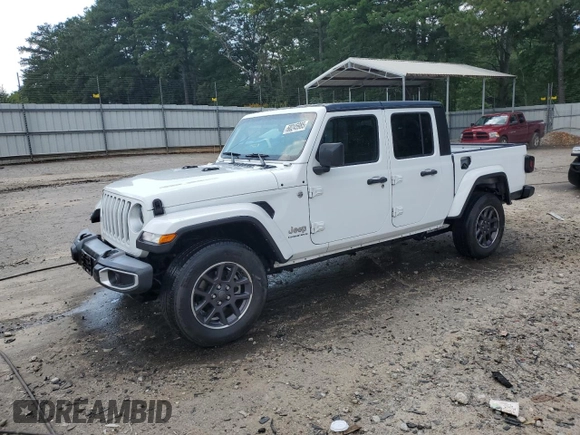 2023 Jeep Gladiator Overland с VIN 1C6HJTFG4PL566037, выставлен на аукционе Copart как лот 60245985 с пробегом 32 158 миль миль и Списание • Salvage title. История ставок и продаж доступна на DreamBid. Изображение 1.