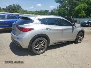 2018 Infiniti QX30 Premium with VIN SJKCH5CP2JA057174, listed as a Copart auction lot 55574085 with 111,733 mi miles and Salvage title. Bid and sale history available at DreamBid. Image 3.