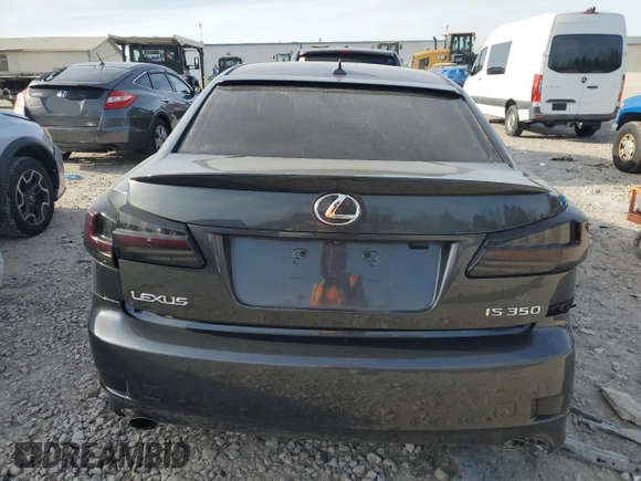 2010 Lexus IS 350 with VIN JTHBE5C21A5023844, listed as a Copart auction lot 45575085 with 138,172 mi miles and Salvage Title. Bid and sale history available at DreamBid. Image 6.