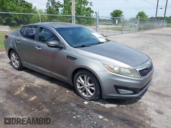 2013 Kia Optima LX with VIN 5XXGM4A77DG161195, listed as a IAAI auction lot 42241468 with 291,814 mi miles and . Bid and sale history available at carsss.com. Image 1.