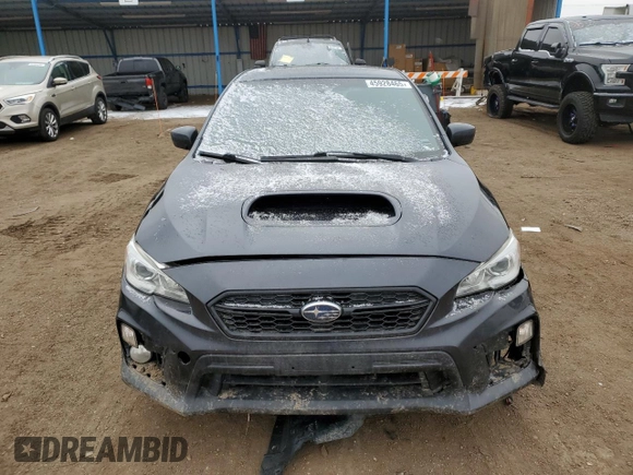 2019 Subaru WRX Premium with VIN JF1VA1C68K9825717, listed as a Copart auction lot 45928465 with 81,013 mi miles and Non Repairable. Bid and sale history available at carsss.com. Image 5.