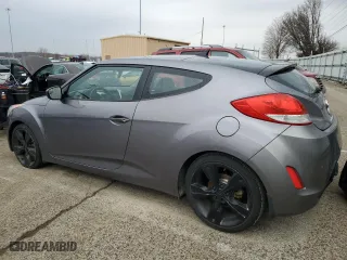 2015 Hyundai Veloster with VIN KMHTC6AD2FU235151, listed as a Copart auction lot 43692675 with 105,798 mi miles and Clean Title. Bid and sale history available at carsss.com. Image 2.