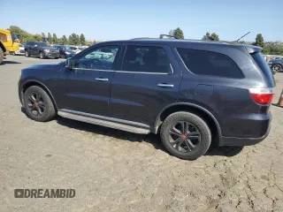 2013 Dodge Durango Crew с VIN 1C4RDHDGXDC700193, выставлен на аукционе Copart как лот 59570265 с пробегом 210 965 миль миль и Чистый • Clean title. История ставок и продаж доступна на DreamBid. Изображение 2.