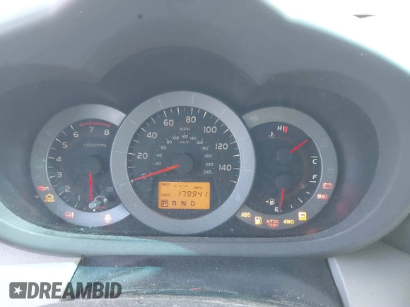2011 Toyota RAV4 Ltd with VIN 2T3DK4DV1BW040708, listed as a IAAI auction lot 41446815 with 179,941 mi miles. Bid and sale history available at carsss.com. Image 7.