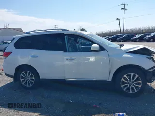 2013 Nissan Pathfinder SL z VIN 5N1AR2MM6DC629197, wystawiony jako IAAI lot #41847580 z przebiegiem 188 121 mil mil oraz . Historia ofert i sprzedaży dostępna na DreamBid. Obrazek 12.