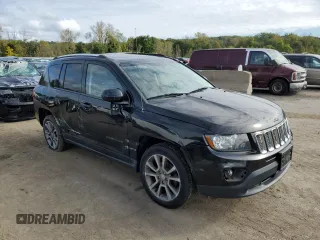 2015 Jeep Compass Limited with VIN 1C4NJDCB2FD292064, listed as a Copart auction lot 72728374 with 69,538 mi miles and Salvage Title. Bid and sale history available at carsss.com. Image 4.