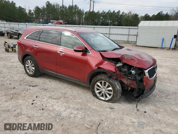 2017 Kia Sorento LX with VIN 5XYPG4A32HG213404, listed as a Copart auction lot 49585675 with 82,670 mi miles and Salvage Title. Bid and sale history available at carsss.com. Image 4.