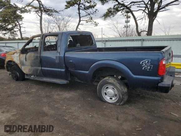2015 Ford Super Duty F-250 SRW Lariat with VIN 1FT7W2B62FEB25202, listed as a Copart auction lot 41829805 with Not Provided miles and Salvage Title. Bid and sale history available at carsss.com. Image 2.