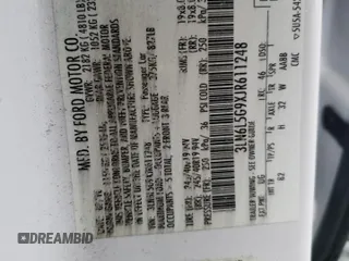 2018 Lincoln MKZ с VIN 3LN6L5G9XJR611248, выставлен на аукционе Copart как лот 59836945 с пробегом 62 773 миль миль и Списание • Salvage title. История ставок и продаж доступна на DreamBid. Изображение 13.